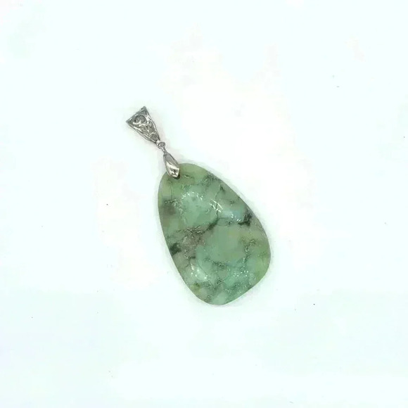 Chrysoprase Pendant - Picture 1 of 2